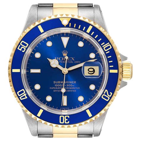 rolex 16613 collezione|rolex 16613 blue for sale.